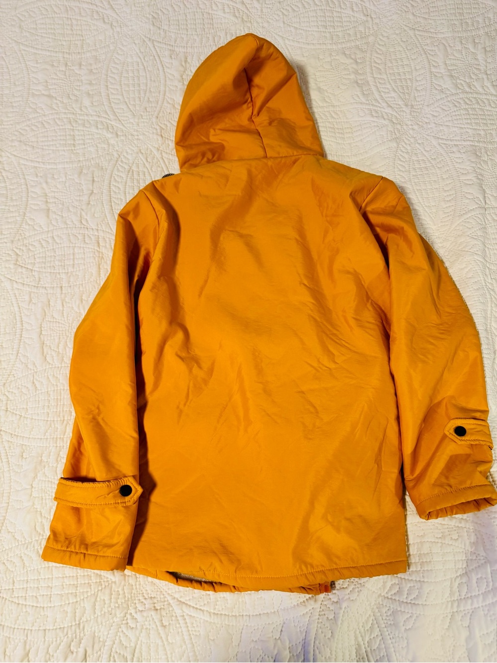 Carhartt Women's Hooded Parka Jacket - Mustard - Picture 5 of 5